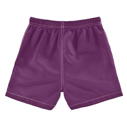 Luxury Purple Boys Short Swim Trunks, Baby Swim Shorts 2T2