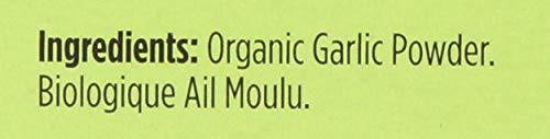 Spicely Organic Garlic Powder 0.4 Oz Certified Gluten Free