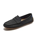 Rothy's The Daily Driver, New Slip-On Loafers for Women, Comfortable, Arch Support for All-Day Wear, Sustainable & Washable, Black, Size 8.5