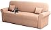Cozy Interior® | Premium Sofa Überzug 3 Sitzer Creme | weich & bequem | Stretch Sofabezug mit idealer Passform | Couch Überzug | 185-235cm