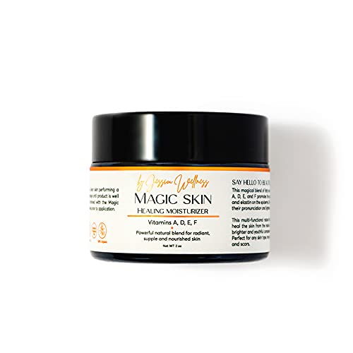 Jessica Wellness â€“ Magic Skin Moisturizer Cream for Sensitive Skin, Dry Skin and Other Skin Types, Face and Body Skin Moisturizer for All Ages (2 oz)
