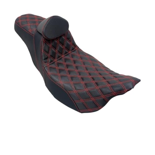 Asiento de motocicleta delantero trasero doble para modelos de calle 2009-2023