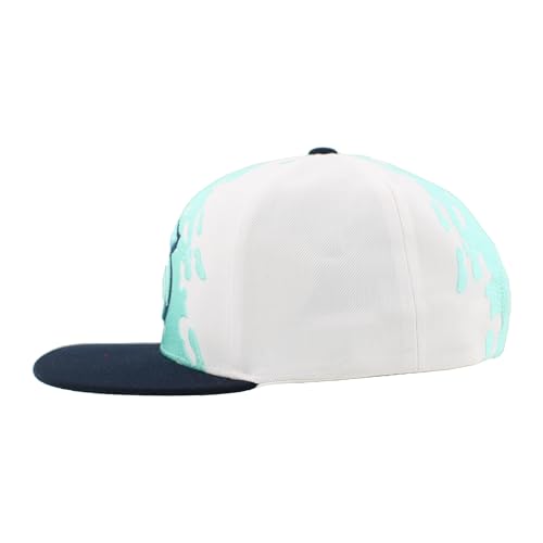 Image of ZHATS NHL Unisex-Adult NHL Officially Licensed Adjustable Snapback Hat Flat Bill Z11 Retro Paintbrush