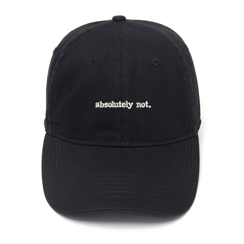 Men's Baseball Caps Absolutely not. Embroidered Dad Hat