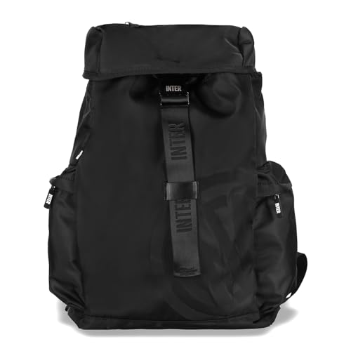Inter - Zaino da Scuola, Stadio, Lavoro, Viaggio; 20 Litri - Alta Qualità, Spedizione Veloce, Prodotto Ufficiale Milano per Lavoro, Stadio, Viaggi, Scuola e Tutti i Tifosi Nerazzurri.