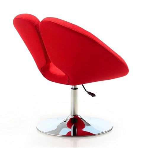 Sillón Ajustable Curvo Rojo miniatura 6