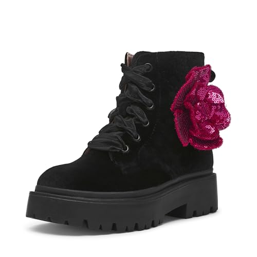 Betsey Johnson Girl's Piper Combat Boot