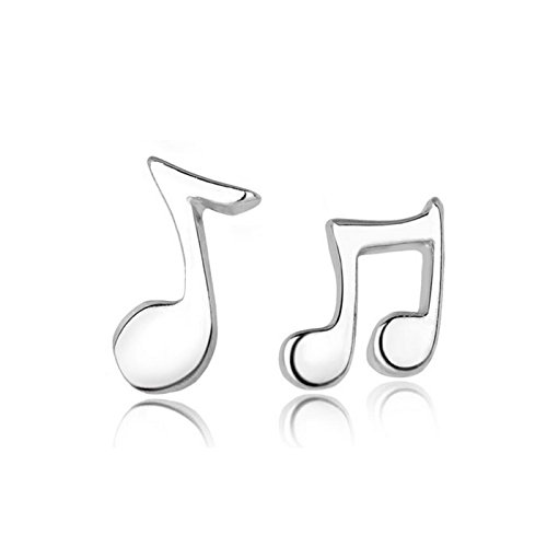 Silver Shoppee Musical Notes Sterling Silver Earrings for Kids, Girls and Women (SSER1377) (B07DP1HGSR) Amazon Price History, Amazon Price Tracker