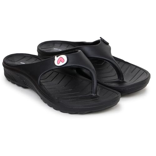 Image of TRASE Flip Flops Lightweight Comfortable Soft Sole Flat House Slippers For Woman, Anti Skid Stylish Footwear Perfect For Summer, Beach And Casual Wear