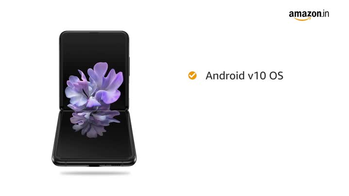 Samsung Galaxy Z Flip (Black, 8GB RAM, 256GB Storage) with No Cost