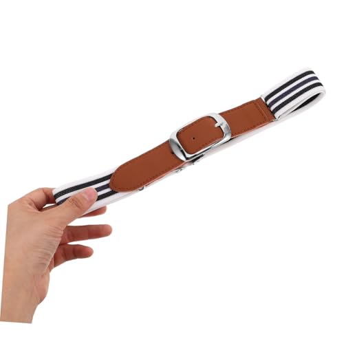 Elastic Sports Belt for Teens Adjustable Outdoor Waistband for Running and Hiking Comfortable PU Leather Belt for Boys and Versatile Casual Wear Accessory4