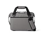 AO Coolers Original Soft-Sided Cooler Bag, Leak-Proof, Insulated, Lightweight, Charcoal, 12-Can