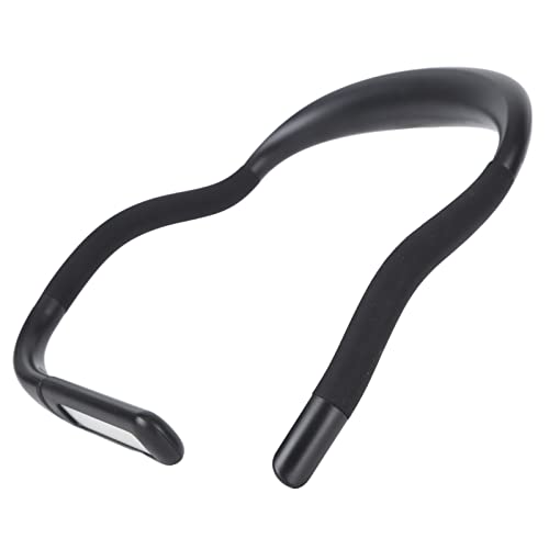 Luz de Pescoço, Brilho Colorido, Luz de Leitura de Pescoço Flexível LED Ajustável para Reparo (Preto