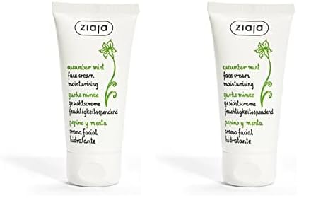 Ziaja Pepino y Menta crema facial hidratante 50ml (Paquete de 2)