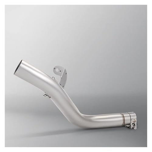 tuyau échappement moto Silencieux D'échappement Central Moto Pour Street Pour Triple 765 SR RS 2017-2024 Tube De Connexion 51 Mm(Stainless Steel)