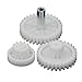 BJINAPY778 1 Set Kunststoff Getriebe Ersatzteile Fleischschleifer Ritzel Fit for Polaris 1828 1831 1840 1848 1852 Vitek 3610 3620 Küche Appliance