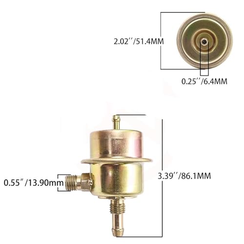 Régulateur de pression de carburant 0280160014 2,5 bar pour injection essence - 3