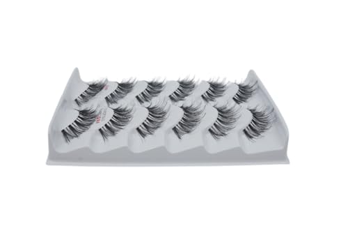Red Cherry False Eyelashes #WSP Human Hair 6 Pairs