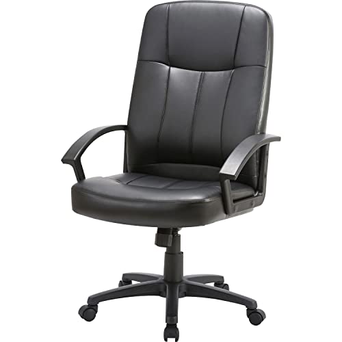 Lorell Executive Chair, High-Back, Black #TOP7