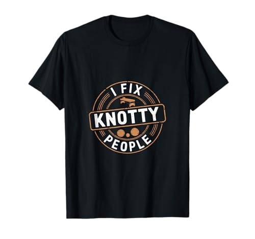 I Fix Knotty People Terapia de masajes |----- Camiseta