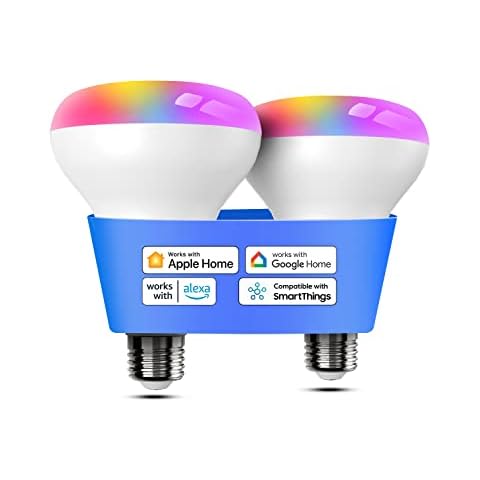 meross Smart Light Bulb, BR30 Flood WiFi LED Bulbs Cover