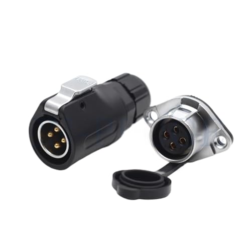 Conector impermeable XHP20 IP67 de 30A: protección total para redes trifásicas 3