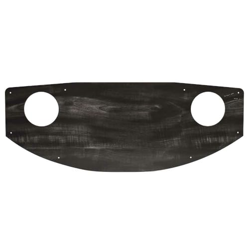 Godfrey Pontoon Boat Blank Gauge Panel 41041AG | 22 1/2 Inch Faux Gray Woodgrain