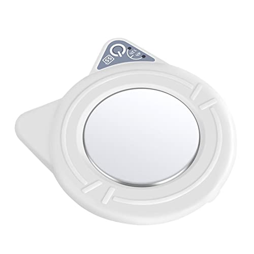 Biti Almohadilla para Calentar Tazas de café para Gatos, Calentador de Bebidas Inteligente USB, Calentador de café para Escritorio, Plato para Taza de Calentamiento USB con Forma de Gato