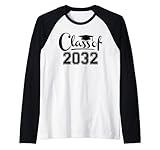 Photo Gallery classe di 2032 gruppo di laurea senior maglia con maniche raglan Photo Gallery classe di 2032 gruppo di laurea senior maglia con maniche raglan