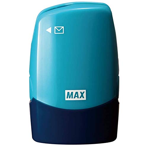 Max Personal Information Protection Stamp with Letter Opener Coloretta Blue SA-151RL/B2