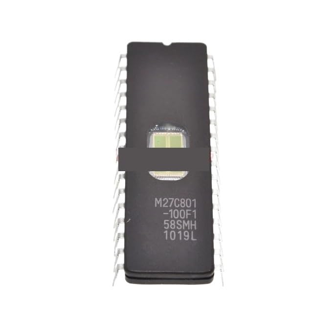 Chip M27C801-100F1 en pack de 10 piezas para reemplazo de memorias EPROM