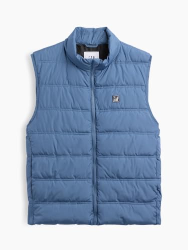 Image of GAP Men's Logo Lightweight Puffer Vest