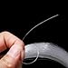 32/35/38/40/45/60/70/80/90/100m 9 Feet Nylon Leader with Loop High Strength Tackle Wire Fly Fishing Line Backing String for Hanging Decorations(110)