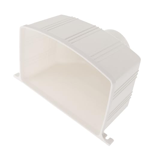 IWOWHERO Conector Bajante Canalón PVC Resistente sin Fugas Fácil Instalación Desviador Agua Lluvia para Drenaje Viviendas y Exteriores