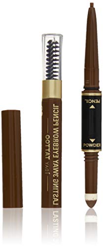 Cœur K-Palette Lasting 3 Way eyebrow pencil 02 crayon sourcils marron naturel longue tenue