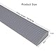 RANJIMA Türschwellenrampe, Rollstuhlrampe 100 x 5,5 x 1.6cm, Übergangsprofil Selbstklebend, Silikon Schwellenrampe, rutschfeste Rollstuhl-Rampe, Rampe Türschwelle für Türschwellen Böden Badezimmer