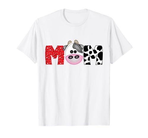 Mamá del cumpleaños para niño, vaca, granja, cumpleaños, vaca, papá, primer Camiseta