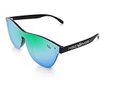 ANTI SCRATCH (Anti-rayas) Gafas de lente plana MOSCA NEGRA ® modelo CENOTE - Unisex