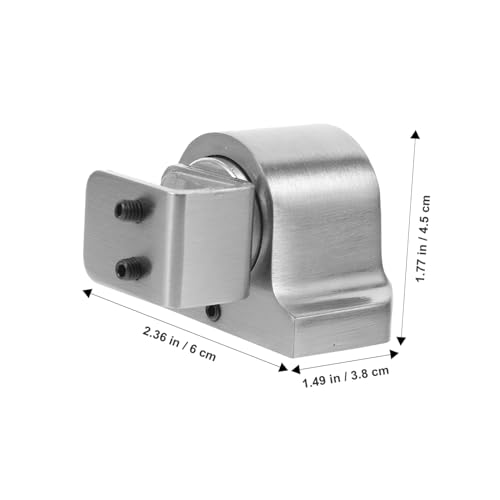 ETHZZLE 1 Conjunto De Batente De Porta Magnético Guia De Porta De Chuveiro Suporte De Porta Para Man
