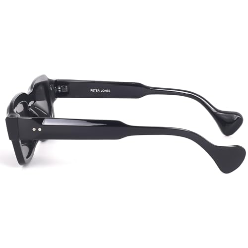 Image of Peter Jones Lenses Unisex Broad Frame Square UV /UB Protected Non-Polarized Sunglasses Medium (3809)