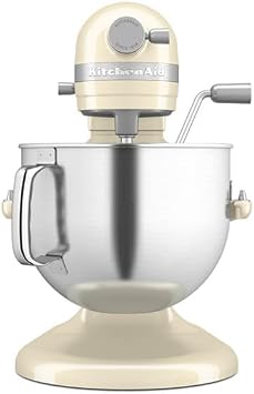 KitchenAid 6.6L Bowl Lift Artisan Mixer Almond Cream (5KSM70SHXBAC)