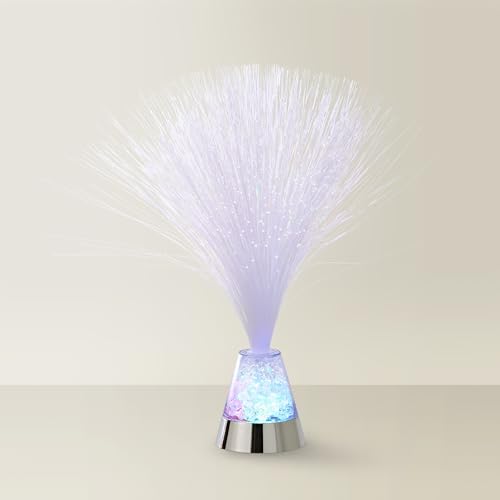 ValueLights | Ice Cube RGB LED Fibre Optic Table Lamp | Table Lamps Home Décor & Improvement Essential