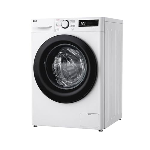 LG F4DR5011S6W machine à laver séchante Pose libre chargement frontal - vue 4