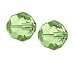 50pcs 6mm Adabele Austrian Round Crystal Beads Peridot Green Compatible with 5000 Swarovski Crystals Preciosa SS2R-616