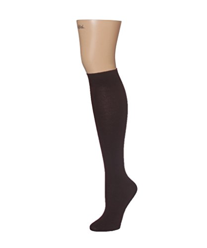Image of MeMoi Solid Knit Knee High Socks for Women, Breathable and Comfortable Knee Highs
