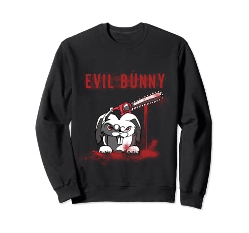 Conejo malvado Película de terror Noche de cine Monstruo Sudadera