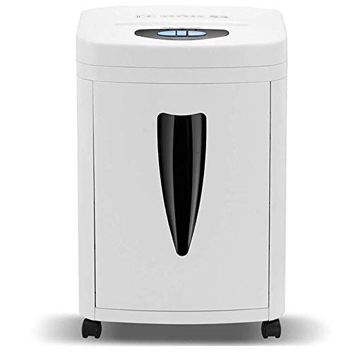 8-Blatt-Aktenvernichter für den Heimgebrauch mit Sicherheitsschloss, Business-Brecher, leiser, mobiler Altpapier-Aktenvernichter, 5-stufiger,