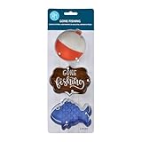 Fishing Themed Cookie Cutter Set by R&M International