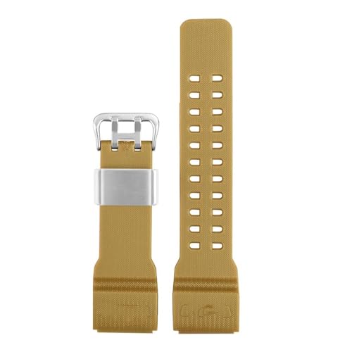 Bracelet de montre en silicone pour Casio G-Shock Mud King fini mat haute résistance