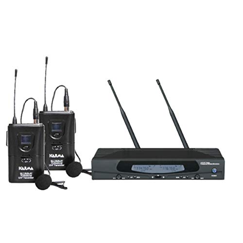 KARMA Doppio radiomicrofono UHF SET 7620LAV